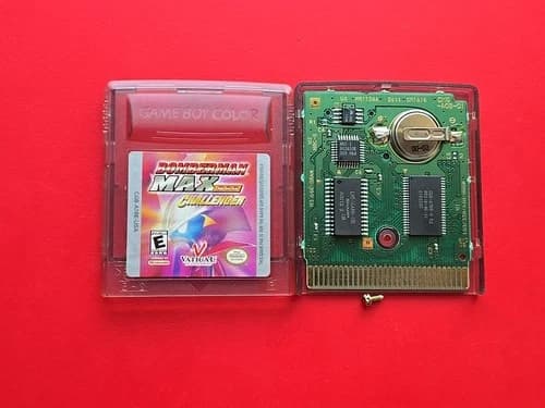 Bomberman Max Red Challenger Game Boy Color Nintendo GBC Authentic Clean Tested