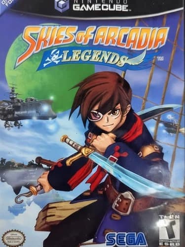 Skies of Arcadia Legends Nintendo GameCube, Original, Cleaned, Tested