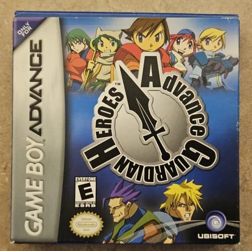 Advance Guardian Heroes Nintendo Game Boy Advance Complete With manual