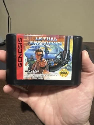 Sega Genesis Game Only Lethal Enforcers
