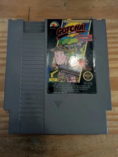 Gotcha! The Sport! (Nintendo NES, 1987) Cartridge Only Tested