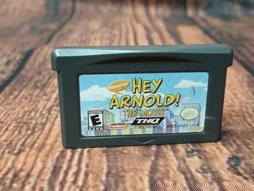 Hey Arnold: The Movie (GameBoy Advance GBA) CLEANED & TESTED
