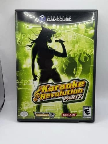 Karaoke Revolution Party - Nintendo Gamecube Pristine Tested Authentic