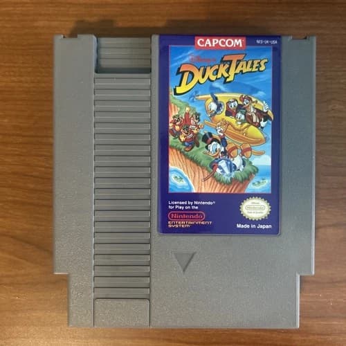 Disney's DuckTales Duck Tales (Nintendo NES) Pins Cleaned - Tested!