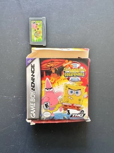 SpongeBob SquarePants Movie (Nintendo Game Boy Advance, 2004)