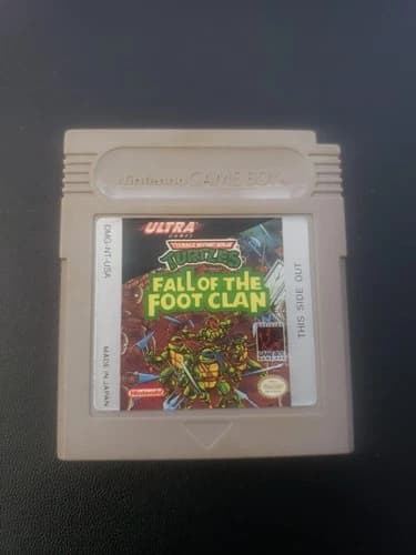 Teenage Mutant Ninja Turtles: Fall of the Foot Clan (Nintendo Game Boy) TMNT