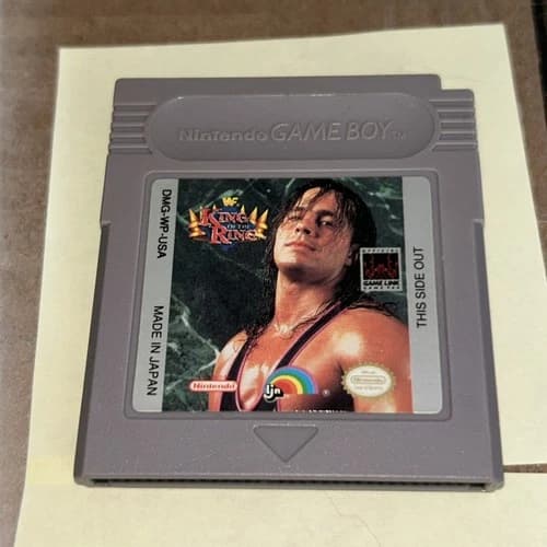 WWF King of the Ring Nintendo Game Boy GB Original Game