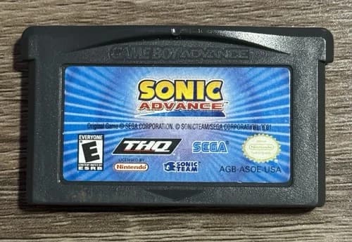 Nintendo Game Boy Advance - Sonic Advance - (GBA) Cartridge Only *TESTED*