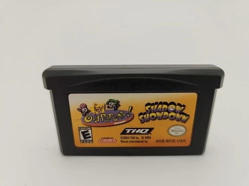 Fairly oddparents Shadow Showdown Nintendo Gameboy ADVANCE GBA Tested AUTHENTIC