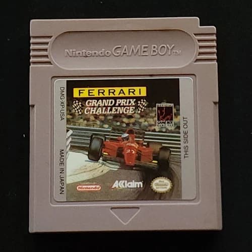 Ferrari Grand Prix Challenge Nintendo Game Boy Cleaned & Tested Authentic