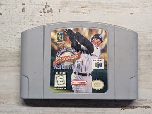 Major League Baseball Featuring Ken Griffey Jr. Nintendo 64 N64 Video Game