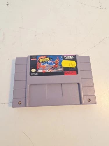 NICKELODEON GUTS Super NES SNES ~Authentic, Cleaned & Tested~ SNS00