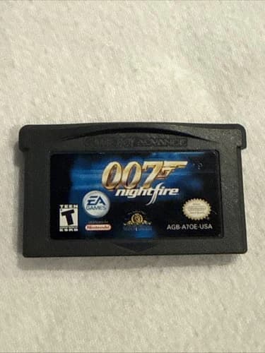 007 Nightfire Gameboy Advance Authentic Cartridge Only Mint Excellent