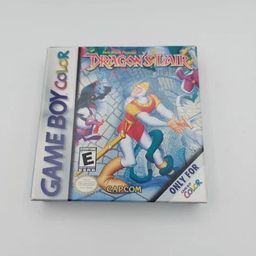 Dragon's Lair Nintendo Game Boy Color GBC - Complete in Box CIB