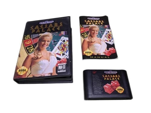 Caesar's Palace Sega Genesis Complete in Box