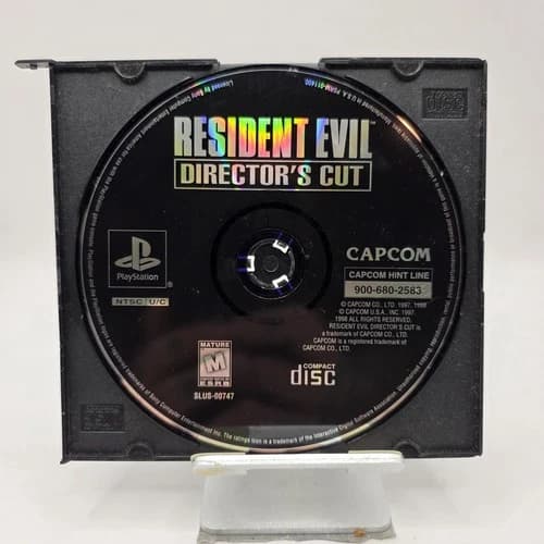 Resident Evil Director's Cut (Sony PlayStation 1, 1997) PS1 Disc only Tested