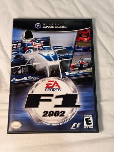 F1 2002 Formula One Complete Tested w/ Manual Gamecube Nintendo EA