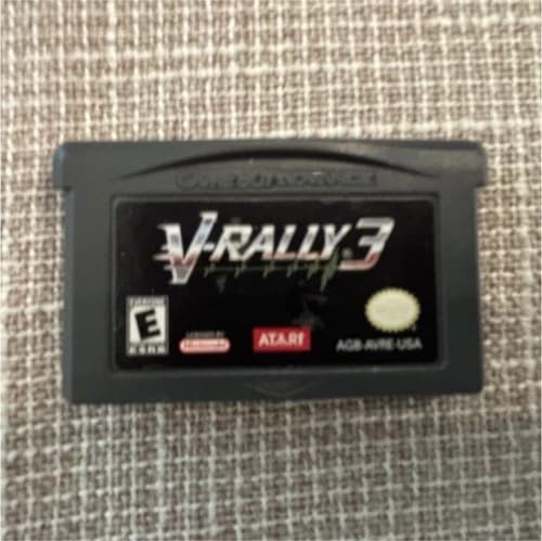 Atari V-Rally 3 Racing Nintendo Game Boy Advance Cartridge E-Everyone NTSC-U/C