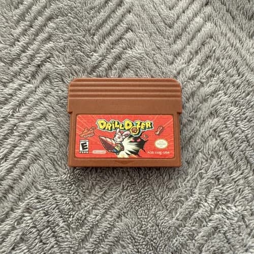 Drill Dozer (Nintendo Game Boy Advance 2006) Rumble Working! Authentic & Tested