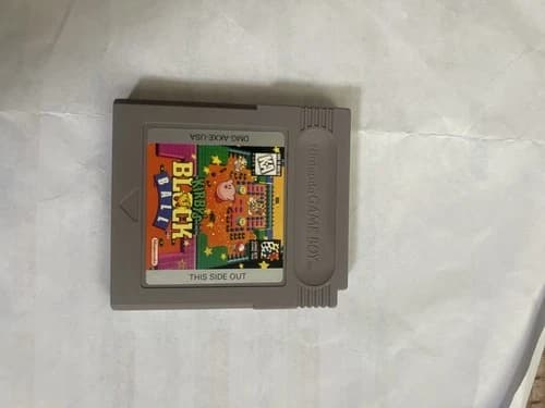 Kirby's Block Ball Gameboy Game (Game Only) Nintendo Authentic Tested Works