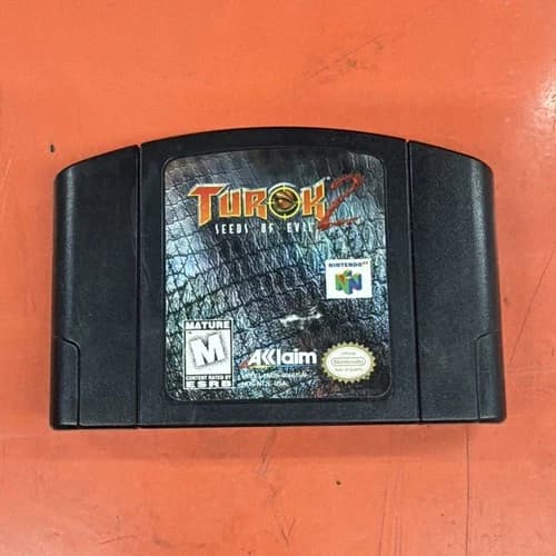 Acclaim Turok 2: Seeds of Evil N64 Game Cartridge Only, M, NTSC-U/C