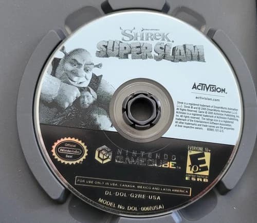 Shrek SuperSlam (Nintendo GameCube, 2005) DISC ONLY