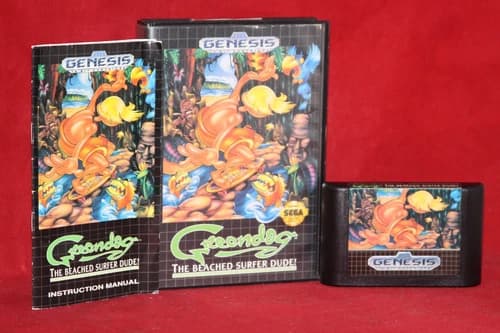 Greendog: The Beached Surfer Dude! (Sega Genesis, 1992) Authentic Game, CIB