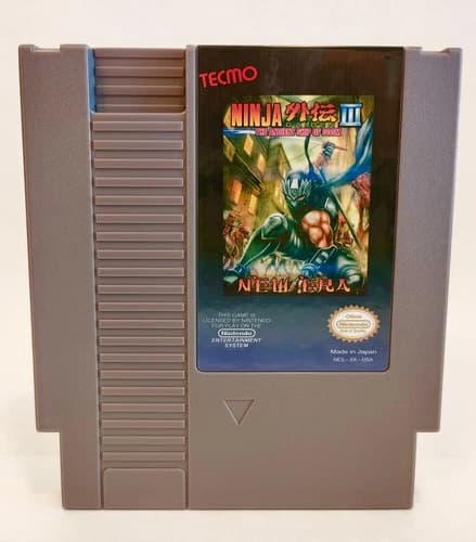 Ninja Ryukenden III/Ninja Gaiden 3 The Ancient Ship of Doom New Era Nintendo NES