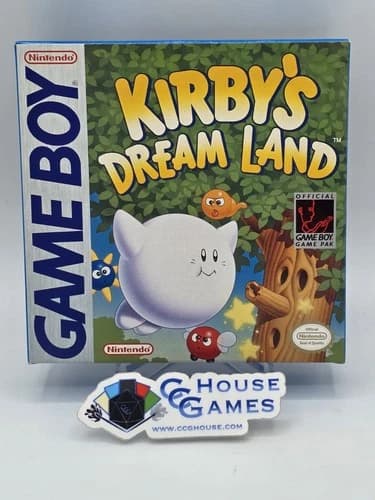 Kirby's Dream Land - GameBoy - CIB Authentic Tested CLEAN! CCGHouseVD