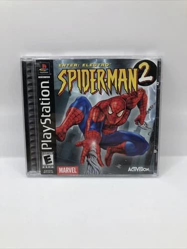 Spider-Man 2: Enter Electro (PlayStation 1 PS1) Tested Complete Excellent
