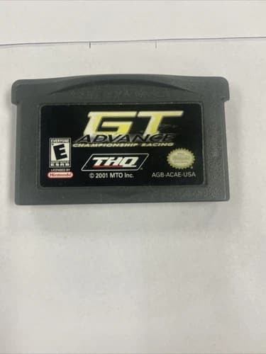 GT Advance Championship Racing Nintendo Game Boy Advance Cartridge Only Tested