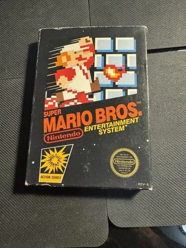 Super Mario Bros. (Nintendo NES, 1985) Complete CIB ✨ Nice Copy With Foam✨clean