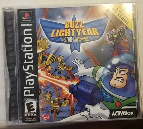 Buzz Lightyear of Star Command (Sony PlayStation 1, PS1, 2000) CIB ~ Tested