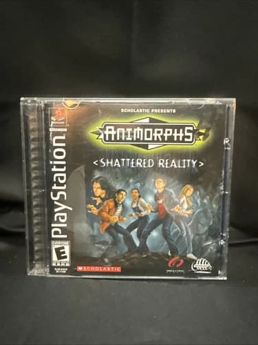 Animorphs: Shattered Reality (Sony PlayStation 1, Ps1, 2000) Complete