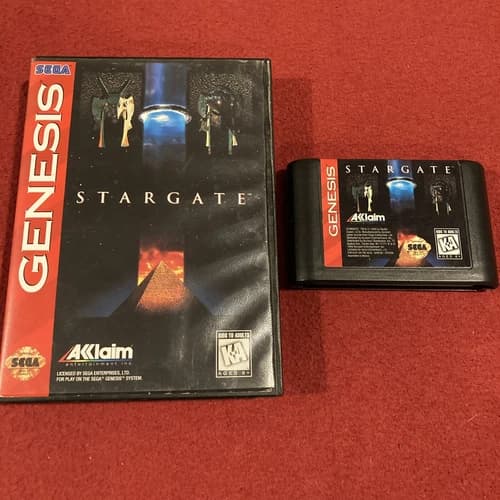 Stargate (Sega Genesis, 1995) FAST SHIPPING!