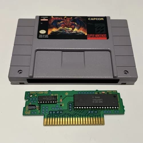 Demon's Crest (Super Nintendo SNES, 1994) Cart Only Authentic Tested