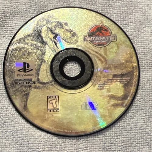 Warpath Jurassic Park PS1 Game, Disc only