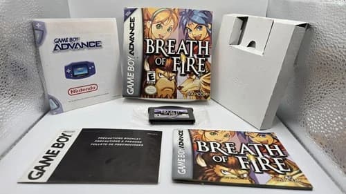 Breath Of Fire 1 (Gameboy Advance GBA Game Boy) Complete CIB Authentic