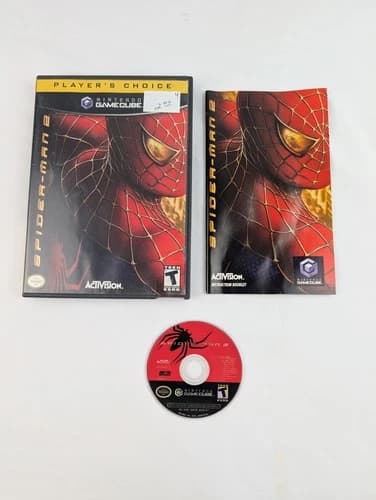 Spider-Man 2 Nintendo GameCube Video Game Players Choice CIB