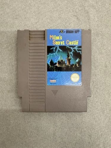 Milon's Secret Castle NES Nintendo Entertainment System Game Original AUTHENTIC