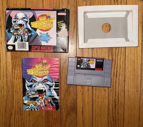 The Adventures Of Mighty Max SNES CIB Tested