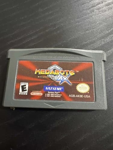 Medabots AX Metabee Version Nintendo Game Boy Advance GBA Cartridge