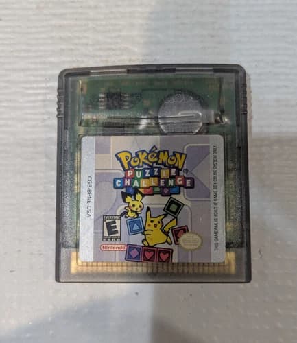 Pokemon Puzzle Challenge (Nintendo GameBoy Color, 2000) Cart Only!