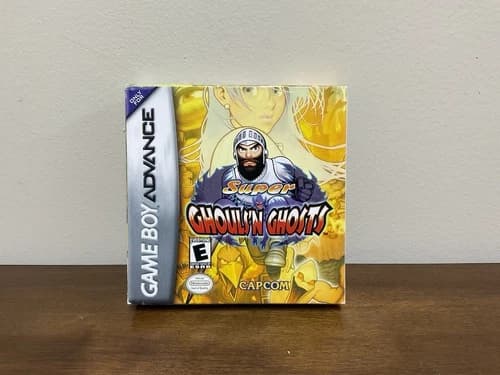 Nintendo Gameboy Advance Super Ghouls N Ghosts Cib Complete