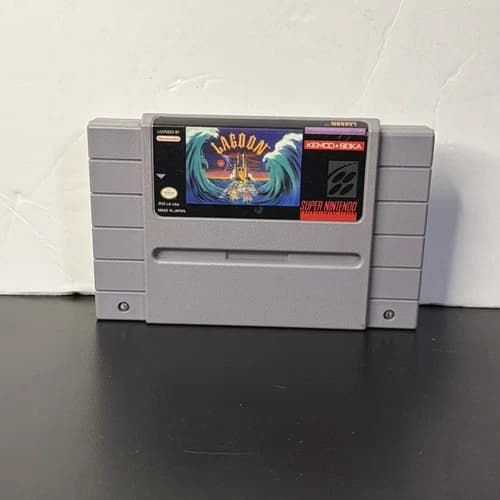 Lagoon SNES RPG (Super Nintendo Entertainment System, 1991) Cartridge Only