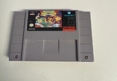 Battletoads In Battlemaniacs Super Nintendo Video Game Cart Only Tested