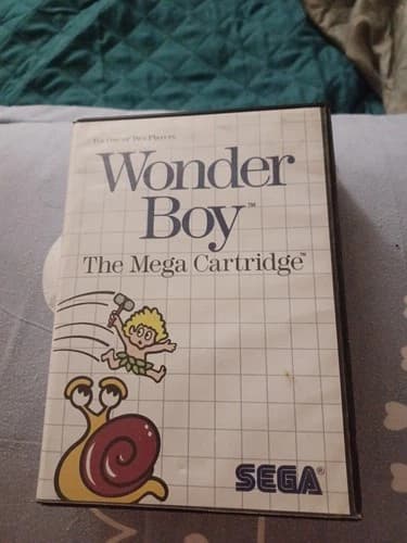 Wonder Boy Sega Master System Complete in Box CIB Great Shape English US