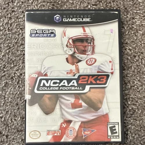 NCAA College Football 2K3 Nintendo GameCube, Complete in Box Great Condition