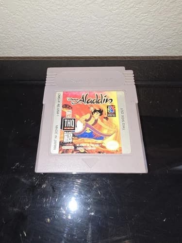 Disney's Aladdin 2003 Nintendo Game Boy Capcom Game Tested Working