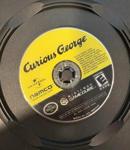 Curious George (Nintendo GameCube, 2006) Disc only